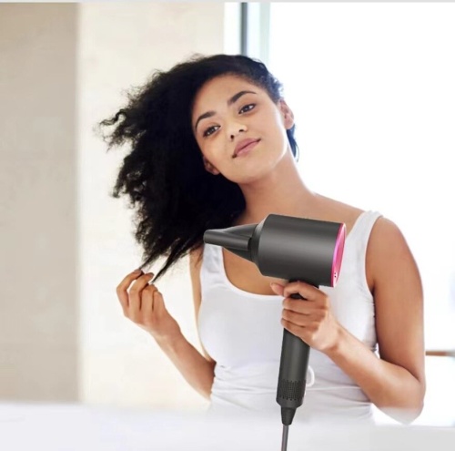 Фен для волос профессиональный Super Hair Dryer 1600 Вт, 3 режима, 5 магнитных насадок, ионизация воздуха, фиолетовый фото 8 Фен для волос профессиональный Super Hair Dryer 1600 Вт, 3 режима, 5 магнитных насадок, ионизация воздуха, фиолетовый фото 8