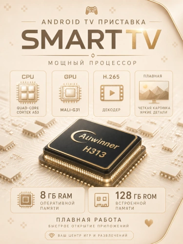 Медиаплеер ТВ-приставка Android Q96 TV Stick Wi Fi, Android, 8ГБ/128ГБ, Bluetooth, Wi-Fi, Пульт ДУ в комплекте, Черный фото 5 Медиаплеер ТВ-приставка Android Q96 TV Stick Wi Fi, Android, 8ГБ/128ГБ, Bluetooth, Wi-Fi, Пульт ДУ в комплекте, Черный фото 5