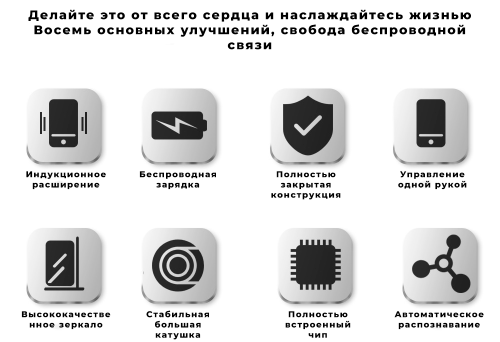 Держатель для телефона в машину A5S, зарядное устройство и подставка для телефона в автомобиль, серебристый фото 3 Держатель для телефона в машину A5S, зарядное устройство и подставка для телефона в автомобиль, серебристый фото 3