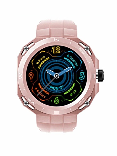 Cмарт часы HW 3 Cyber PREMIUM Series Smart Watch iPS Display, iOS, Android, Bluetooth звонки, Уведомления, Розовые фото 2 Cмарт часы HW 3 Cyber PREMIUM Series Smart Watch iPS Display, iOS, Android, Bluetooth звонки, Уведомления, Розовые фото 2