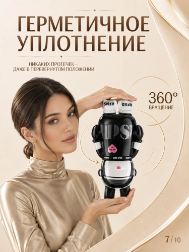 Термос детский с ремешком RABBIT BEAR BENS, Термобутылка для горячих напитков, Непроливайка с кнопкой, 550 мл, Черный фото 7 Термос детский с ремешком RABBIT BEAR BENS, Термобутылка для горячих напитков, Непроливайка с кнопкой, 550 мл, Черный фото 7