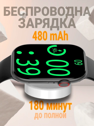 Умные часы Smart Watch 10 серии, смарт часы женские детские мужские, фитнес браслет, шагомер, Amoled, черные фото 5 Умные часы Smart Watch 10 серии, смарт часы женские детские мужские, фитнес браслет, шагомер, Amoled, черные фото 5