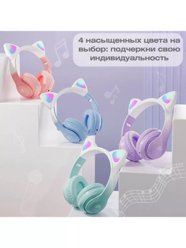 Беспроводные наушники TWS  28 Pro Bluetooth-гарнитура для телефона и компьютера iOS Android Windows HarmonyOS MIUI фиолетовые фото 4