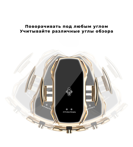 Держатель для телефона в машину A5S, зарядное устройство и подставка для телефона в автомобиль, синий фото 9 Держатель для телефона в машину A5S, зарядное устройство и подставка для телефона в автомобиль, синий фото 9