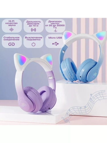 Беспроводные наушники TWS  28 Pro Bluetooth-гарнитура для телефона и компьютера iOS Android Windows HarmonyOS MIUI фиолетовые фото 3