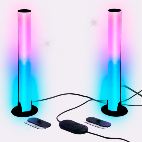 Светильник светодиодный, Led светильник ночник для геймеров RGB, 2 лампы Светильник светодиодный, Led светильник ночник для геймеров RGB, 2 лампы